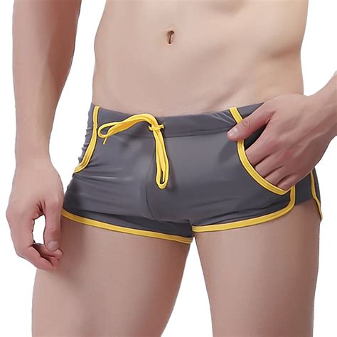 Gubotare Mens Swimsuit Briefs Mens Bikini Swimwear Low Rise Swim Briefs