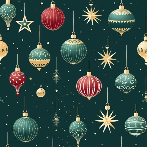 Vintage Christmas Bauble Pattern Free Stock Photo Public Domain Pictures