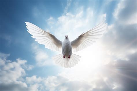 Premium AI Image | The white dove the symbol of peace