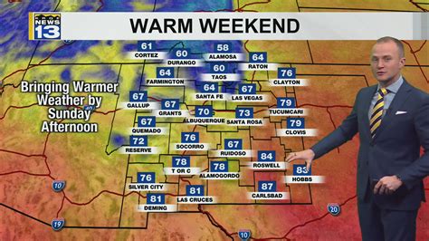 Windier Warmer Weather Returns This Weekend Krqe News 13 Breaking News Albuquerque News