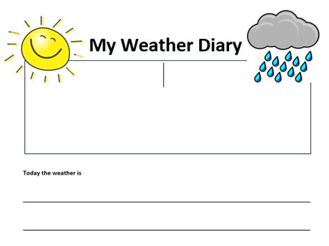 My Weather Diary Teaching Resources