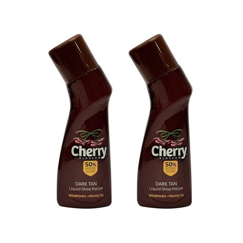 Cherry Blossom Dark Tan Liquid Shoe Polish Pack Of 2 Price Buy