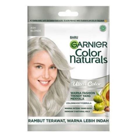 Jual Garnier Color Natural Sachet Ash Blonde Golden Brown Shopee