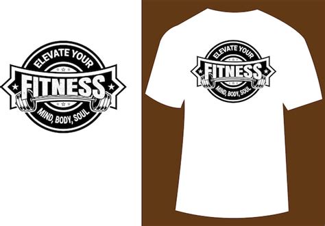 Premium Vector Vector Illustration For Gym Or Fitness T Shirt Design