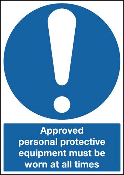 Ppe Required Sign Safety Supplies Morsafe Uk