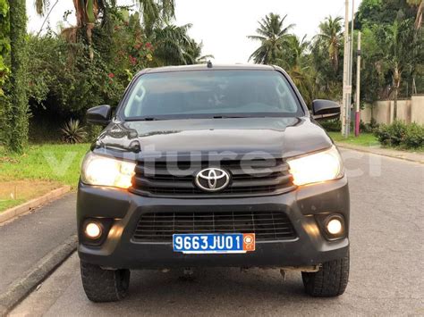 Acheter Occasion Voiture Toyota Hilux Noir Abidjan Abidjan Voitures Ci