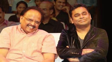 When Spb Sang For Ar Rahman The Hindu