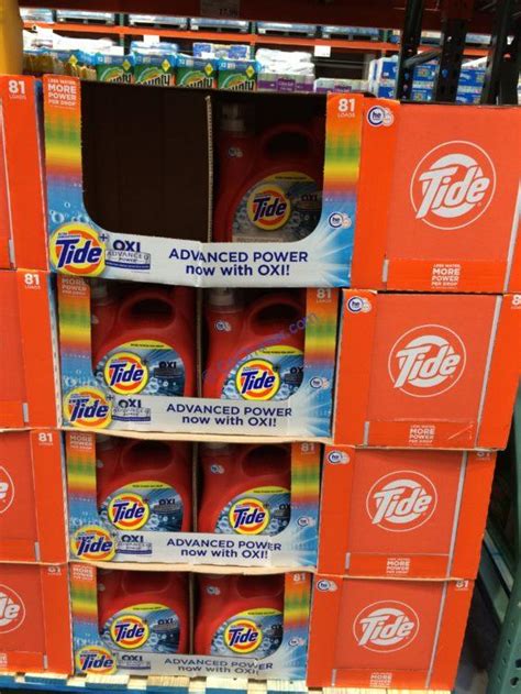 Tide Advanced Power High Efficiency + Oxi,81 loads, 150 fl oz ...