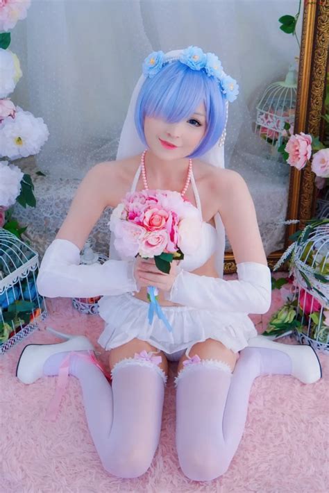 Socks A Azami And Hidori Rose Cosplay Rem And Ram ReZero 21 Result Porn Pic