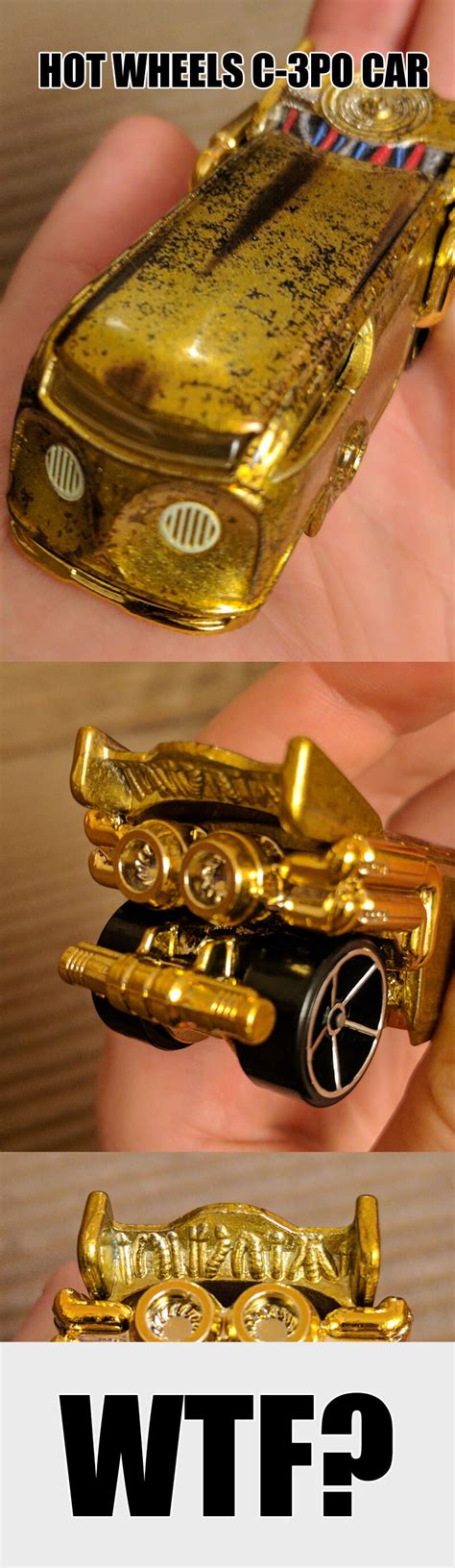 Hot Wheels C 3po Car Has 14 Dildos Under Its Spoiler Rwtf