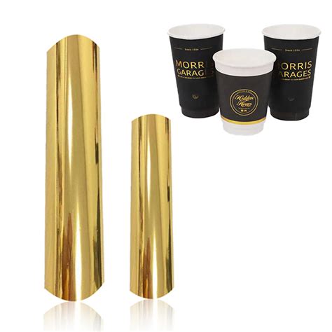 Waterproof Gold Silver Uv Dtf Hot Stamping Foil For Business Card Packaging Decoration