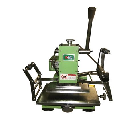 Manual Card Precision Hot Stamping Machine HM TC181 LC China Manufacturer Plate Making