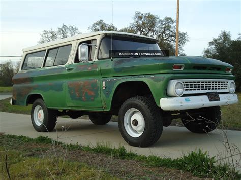 1963 Factory 4x4 Chevy Suburban Carryall C10