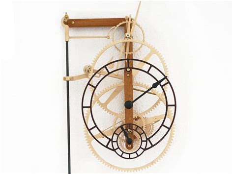 Nonus Wooden Clock Kit Etsy