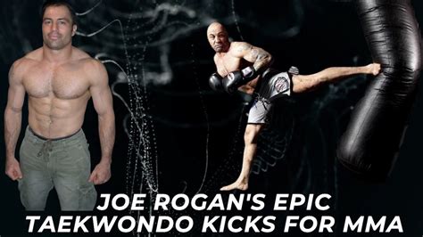 Joe Rogan S Taekwondo Kicks In MMA Fights YouTube