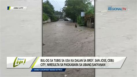 Gma Regional Tv Live Mga Drainage Gipanglimpyohan Sa Depw Cebu City