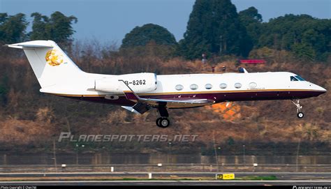 B 8262 Deer Jet Gulfstream G450 G IV X Photo By Chen744 ID 1244203