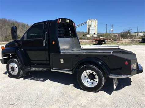 2003 Chevy C5500 Kodiak Monroe Western Hauler Bed Duramax Diesel Bumper Clean