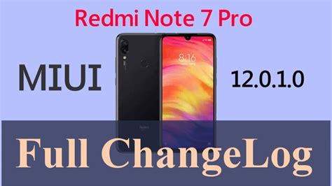 Redmi Note Pro Miui Stable New Update Full Changelog