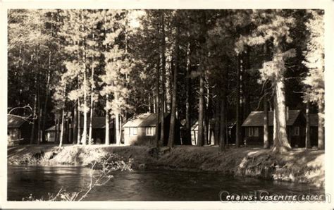 Cabins, Yosemite Lodge California Yosemite National Park