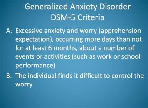 Anxiety Disorders Flashcards Quizlet