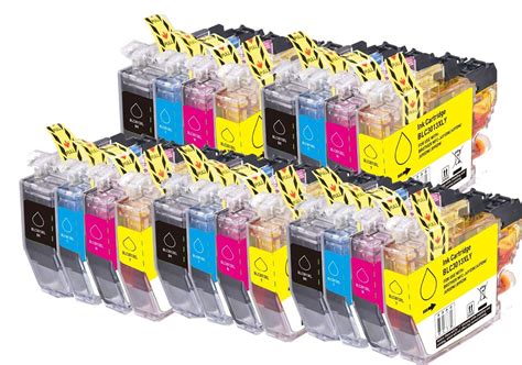 P Xl Replacement Ink Set Fits Brother Lc Mfc J Dw Mfc J Dw