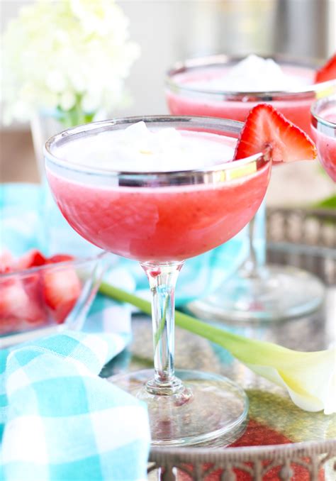 Strawberry Shortcake Martinis Yummy Tummies