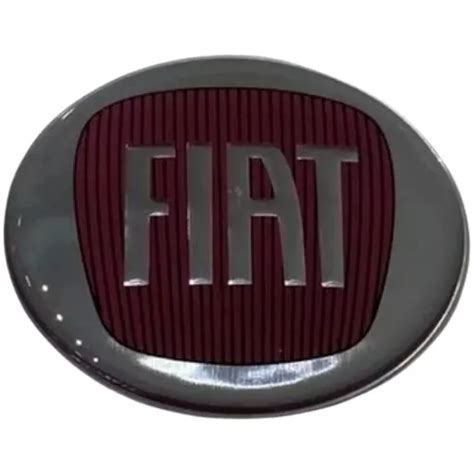 Jogo Emblema Logo Adesivo Roda Fiat Mm Mercadolivre