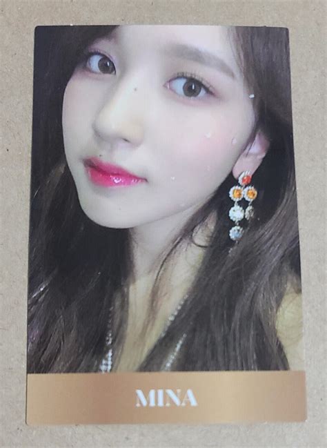 TWICE KPOP 8th Mini Album Mina Feel Special 미나 Official Photo Card in