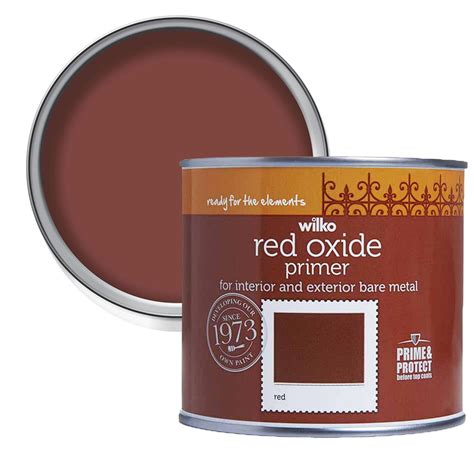 Wilko Red Oxide Primer 500ml Wilko