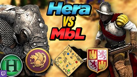 Persians Vs Spanish 1v1 Arabia Vs MbL AoE2 YouTube