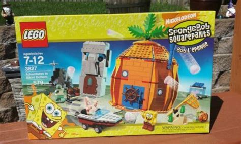 Lego Spongebob Squarepants Adventures In Bikini Bottom Open Box Sealed Bags