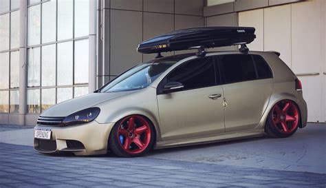 Stanced Volkswagen Golf Gti Cars One Love