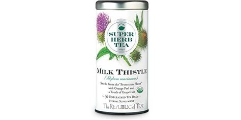 The Republic Of Tea Organic Milk Thistle Herbal Tea