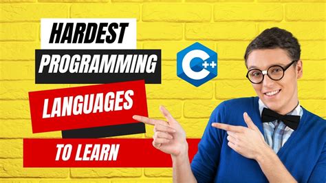 Top Hardest Programming Language To Learn Youtube