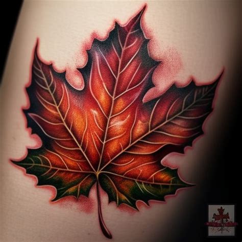 54 Maple Leaf Tattoo Ideas - TattooClue.com