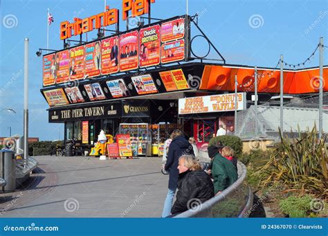 Pier Entrance Great Yarmouth Uk Stock Photos - Free & Royalty-Free Stock Photos from Dreamstime