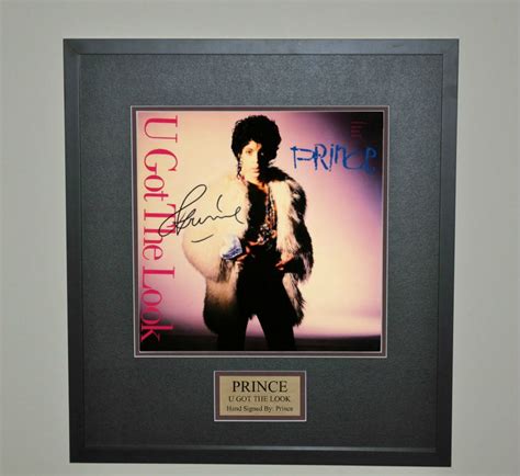 Prince, U Got The Look Signed Album Cover, Hand Signed By PrinceROCK ...