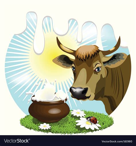 Cow Royalty Free Vector Image - VectorStock