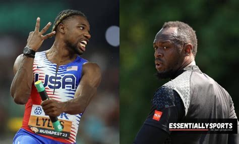 Noah Lyles Promet Lam Rique Deffacer Les Records Dusain Bolt Aux