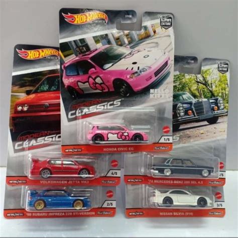 Promo Set Hot Wheels Car Culture Modern Classic Seri S Diskon Di Seller Qairina Store