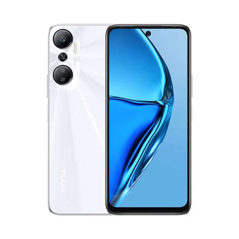 Infinix Hot 20 X6826 Legend White 128GB 4GB RAM Gsm Unlocked Phone MediaTek Helio G85 50MP