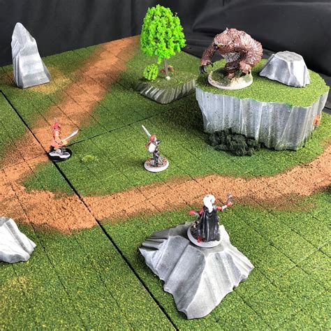 Complete Outdoor Terrain Set dnd terrain tabletop terrain | Etsy