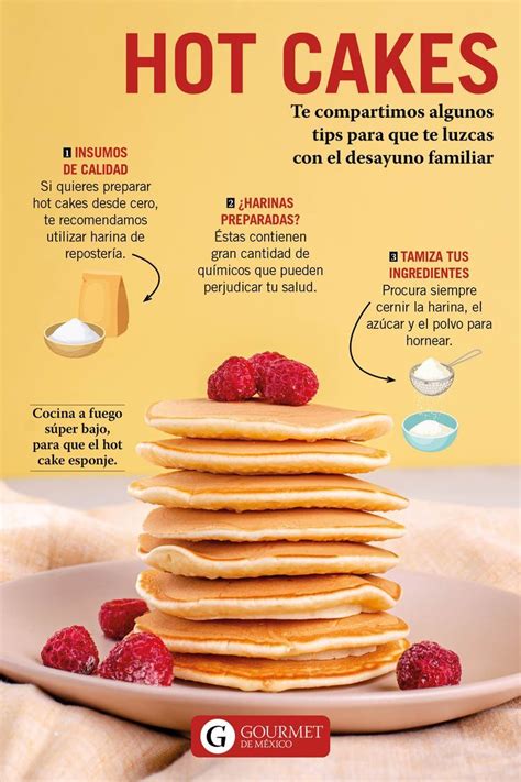 5 Tips Para Preparar Los Hot Cakes Perfectos En Casa Harina Para Hotcakes Desayuno Gourmet