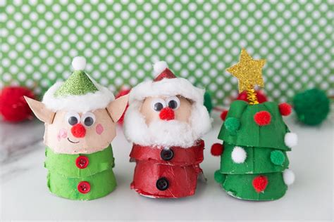 Egg Carton Christmas Crafts - The Best Ideas for Kids