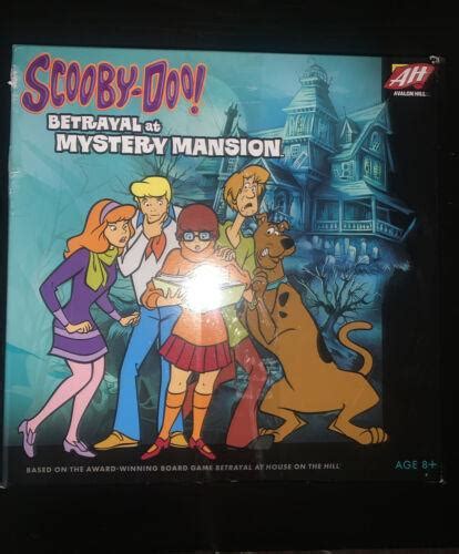 Scooby Doo! Betrayal at Mystery Mansion Unused AVALON HILL | #3882648186