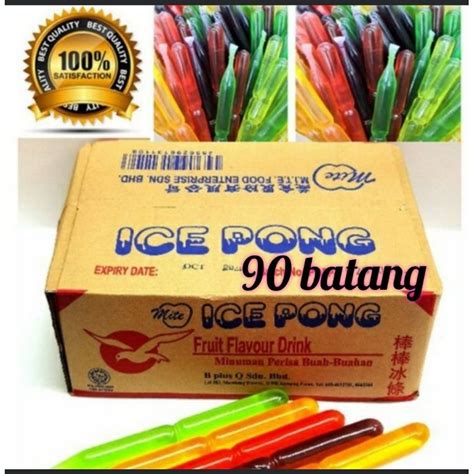 84 Batang Ice Pop Ice Pong Poli Pong Ice Batang Ais Pop Buatan