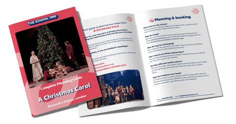 A Christmas Carol School Trip Planning Guide