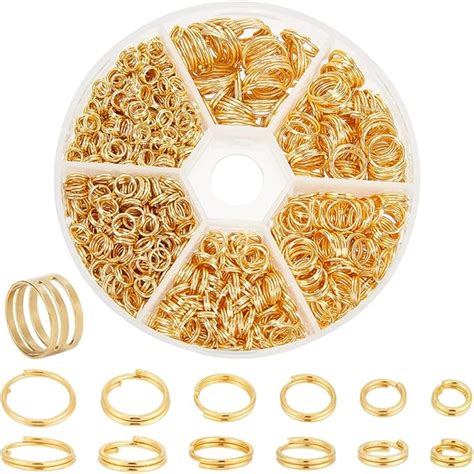 Amazon Ph Pandahall Golden Split Rings Pcs Iron Double Jump