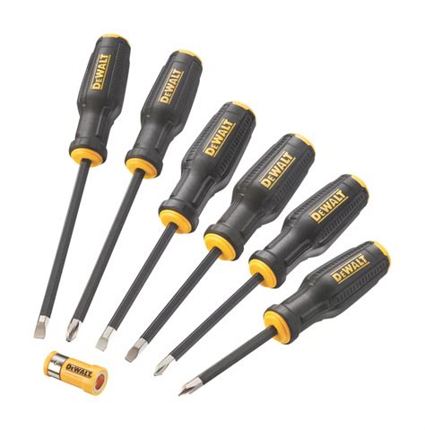 Dewalt Maxfit Mixed Demolition Screwdriver Set 6 Pieces Screwfix